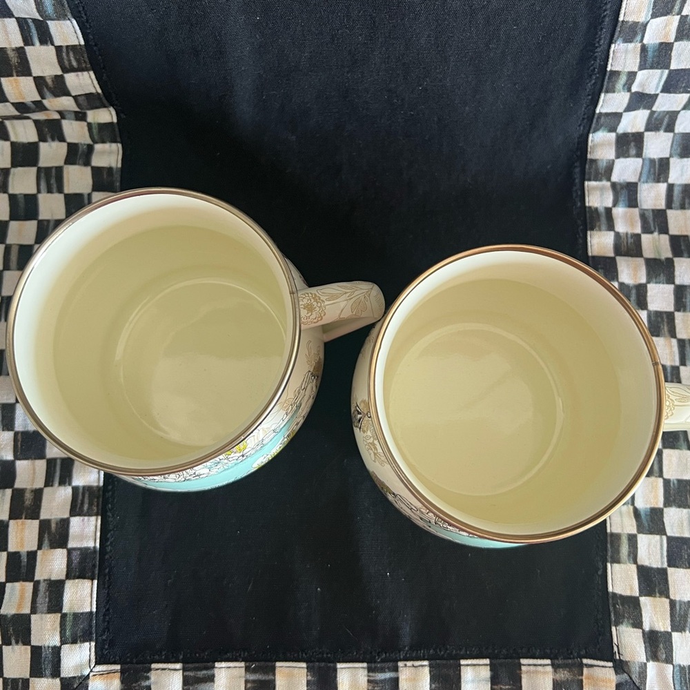 Mackenzie-Childs Aurora Farm Barnyard
Coffee Mugs. SET OF TWO. RETIRED. - Picture 4 of 11